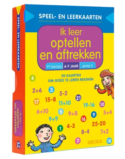 Speel- en leerkaarten - Ik leer optellen en aftrekken (6-7 j.) - ZNU