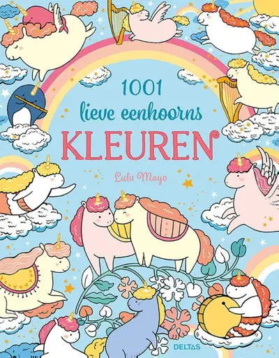 1001 lieve eenhoorns kleuren - 