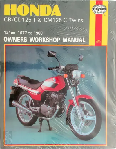 Honda CB/CD125 T & CM125 C Twins Owners Workshop Manual - Jeremy Churchill