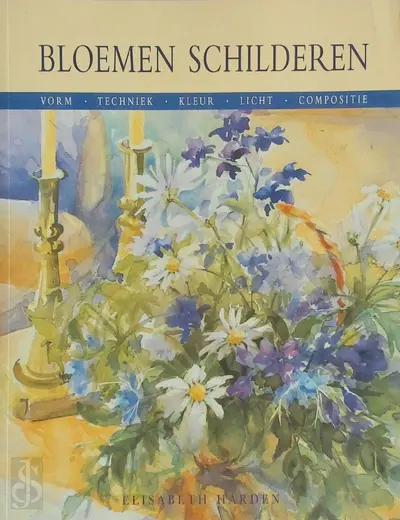 Bloemen schilderen - Elisabeth Harden, Liesbeth Machielsen, Textcase