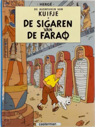 De avonturen van Kuifje - De sigaren van de Farao - Hergé