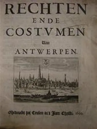 Rechten ende Costumen van Antwerpen - Unknown