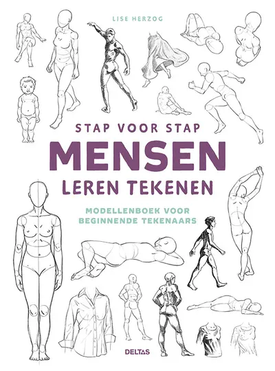 Stap voor stap mensen leren tekenen - Lise HERZOG