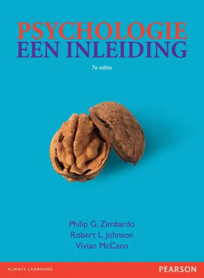 Psychologie een inleiding 7e editie met MyLab NL toegangscode - Philip G. Zimbardo, Philip Zimbardo, Robert L. Johnson, Vivian Mccann