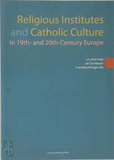 Religious institutes and catholic culture - 