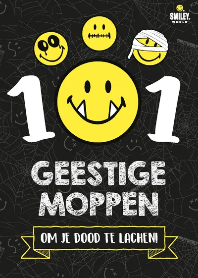 101 Geestige moppen om je dood te lachen - Smiley