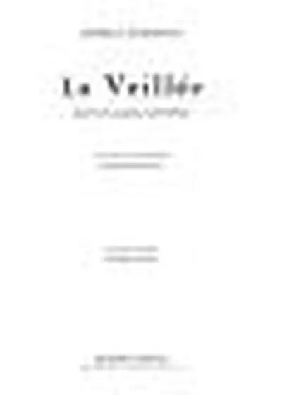 La Veillée - Andrea Zanzotto, Federico Fellini, Philippe Di Meo