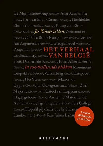 Het verhaal van België in 100 beslissende plekken - Jos Vandervelden
