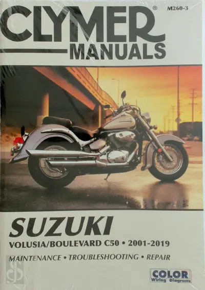Suzuki Volusia/Boulevard C50 (2001-2019) Clymer Repair Manual - Clymer Publications