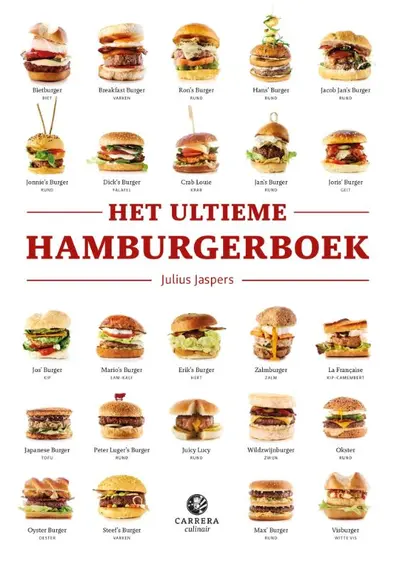 Het ultieme hamburgerboek - Julius Jaspers
