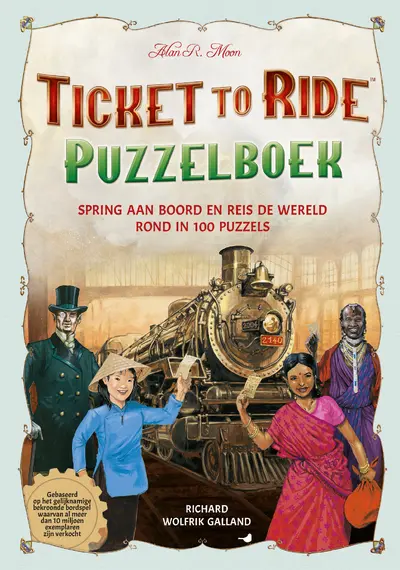 Ticket to Ride puzzelboek - Richard Wolfrik Galland