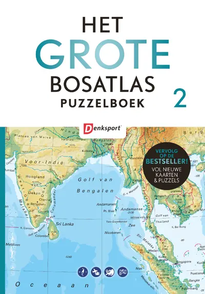 Het Grote Bosatlas Puzzelboek II - Peter Vroege, Tjeerd Tichelaar