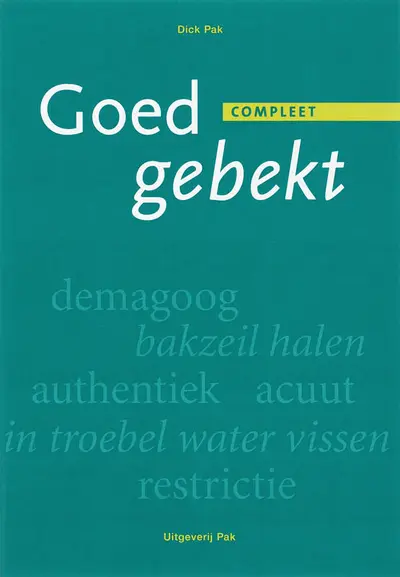 Goedgebekt Compleet, Taalniveau 2F-4F - Dick Pak