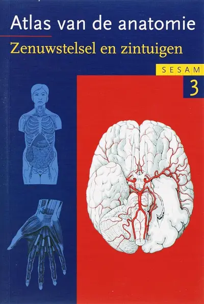 Sesam Atlas van de anatomie 3 Zenuwstelsel en zintuigen - W. Kahle, M. Amp; Frotscher