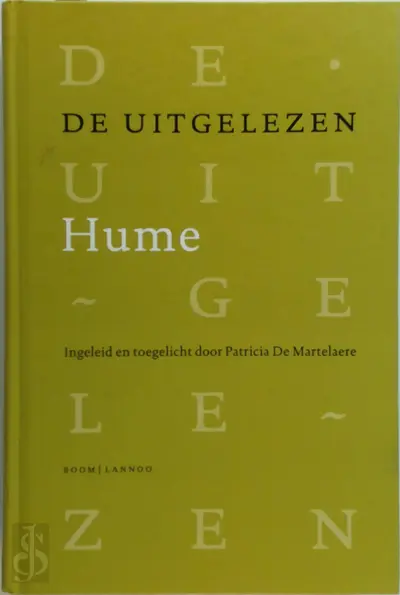 De uitgelezen Hume - David Hume, Patricia de Martelaere, Joost van Brussel, Ger Groot