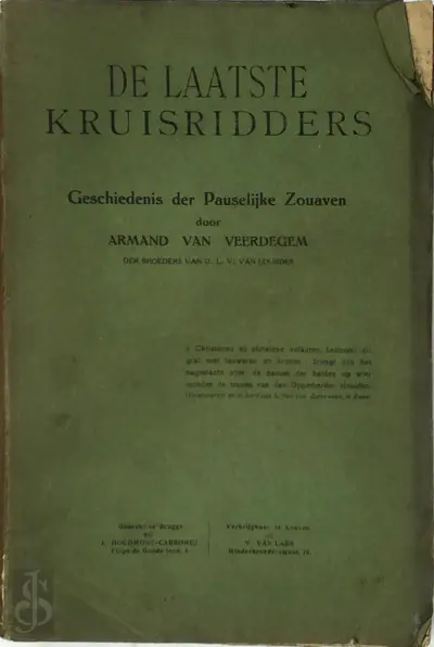De laatste kruisridders - Armand van Veerdegem