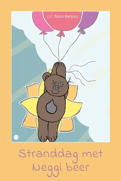 Stranddag met Neggi beer - J.J. Noordeloos