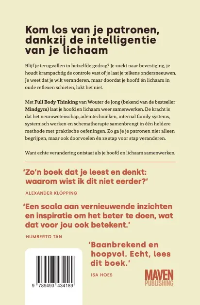 Full Body Thinking - Wouter de Jong 2