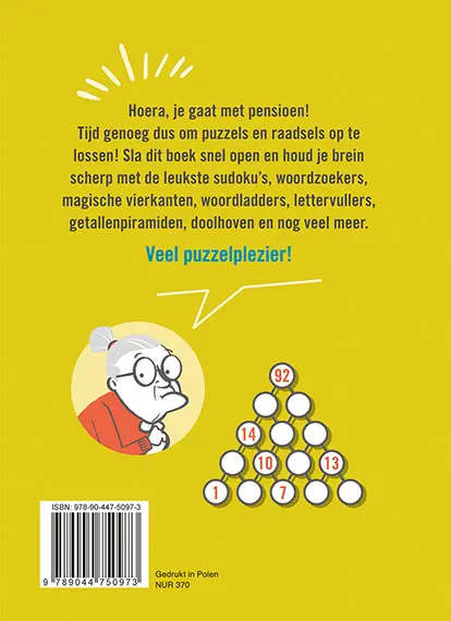 Hoera, met pensioen! Puzzelpret 2