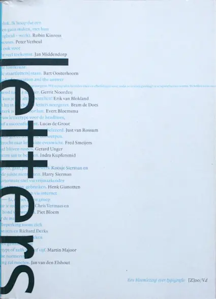 Zetten en letters - W. Westerveld 1