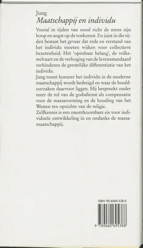 Maatschappij en individu - C.G. Jung 2