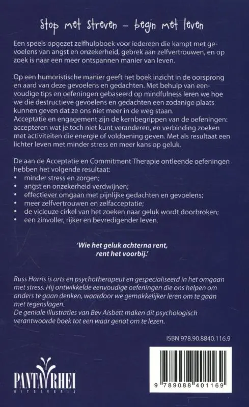 De valstrik van het geluk cartoonboek - Russ Harris 2