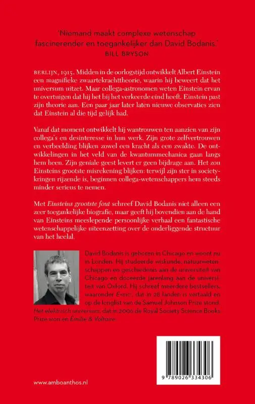 Einsteins grootste fout - David Bodanis 2