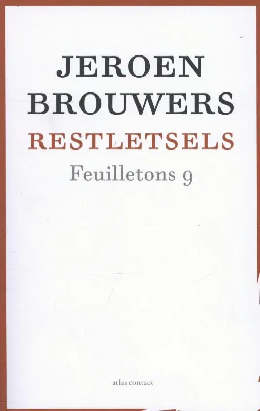 Restletsels - Jeroen Brouwers 1