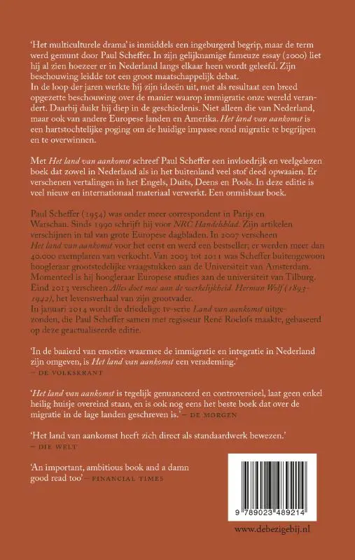 Het land van aankomst - Paul Scheffer 2