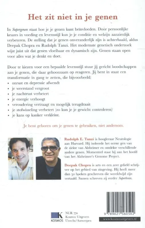 Supergenen - Deepak Chopra, Rudolph Tanzi 2