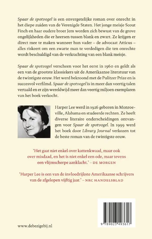 Spaar de spotvogel - Harper Lee 2