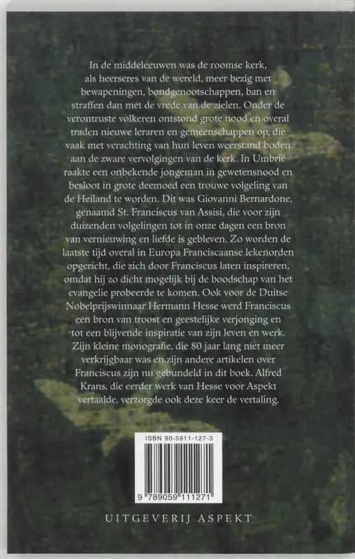 Franciscus van Assisi - Hermann Hesse, F. Wagner 2