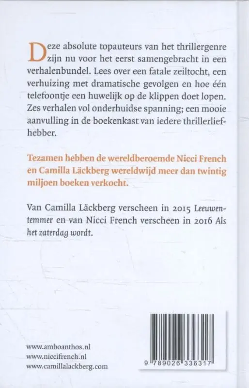 De vrienden van Matty & andere spannende verhalen - Nicci French, Camilla Läckberg 2