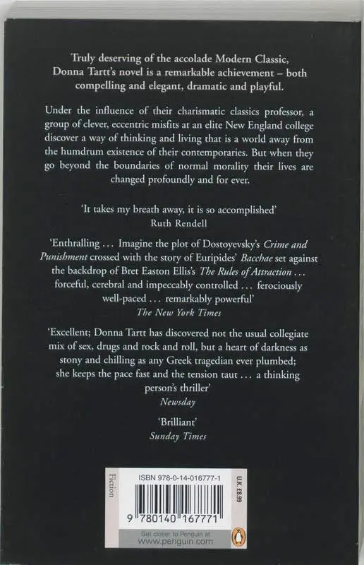 The Secret History - Donna Tartt 2
