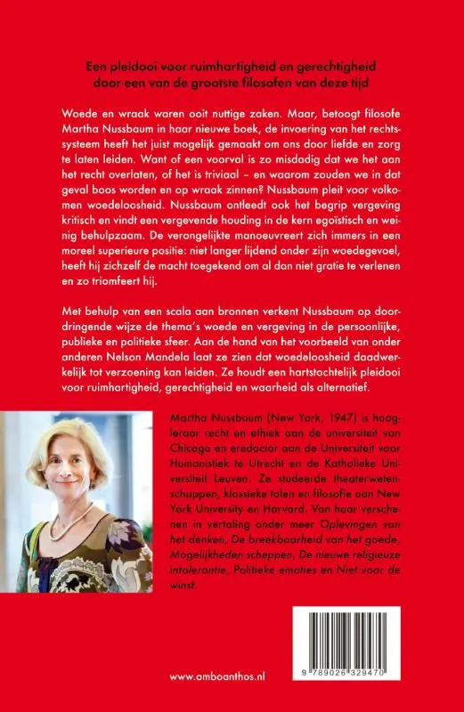 Woede en vergeving - Martha Nussbaum 2