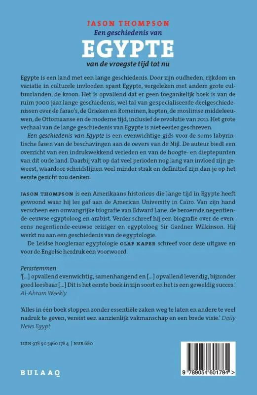 Een geschiedenis van Egypte - Jason Thompson 2