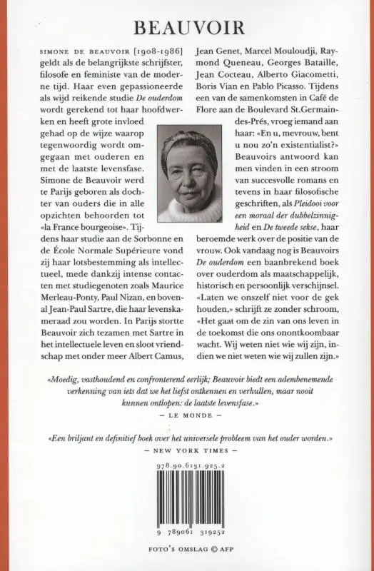 De ouderdom - Simone de Beauvoir 2