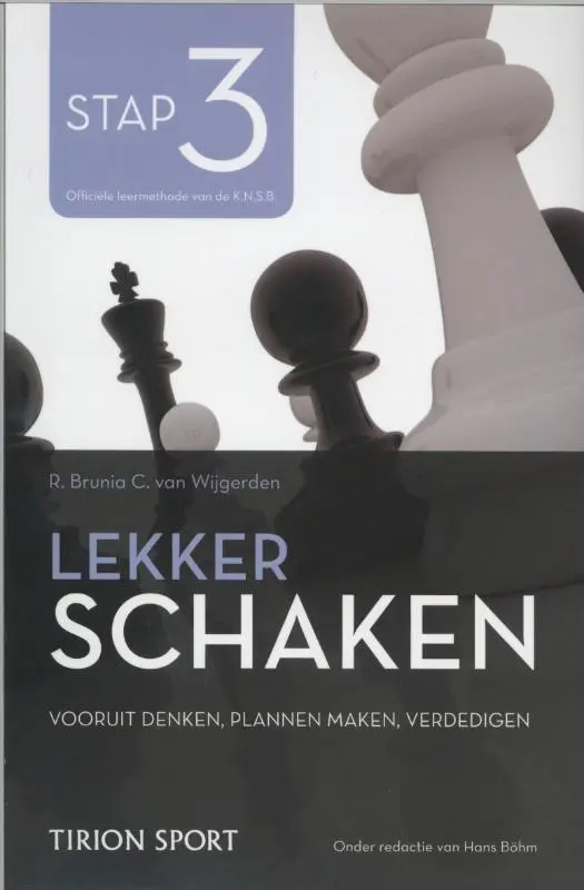 Lekker schaken stap - Cor van Wijgerden, Robert Jan Brunia, Hans Bohm 1