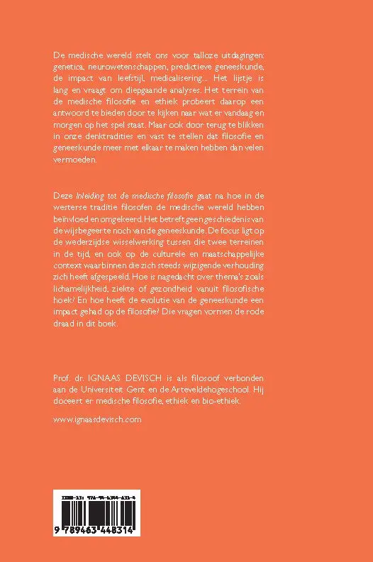Een inleiding in de medische filosofie - Ignaas Devisch 2