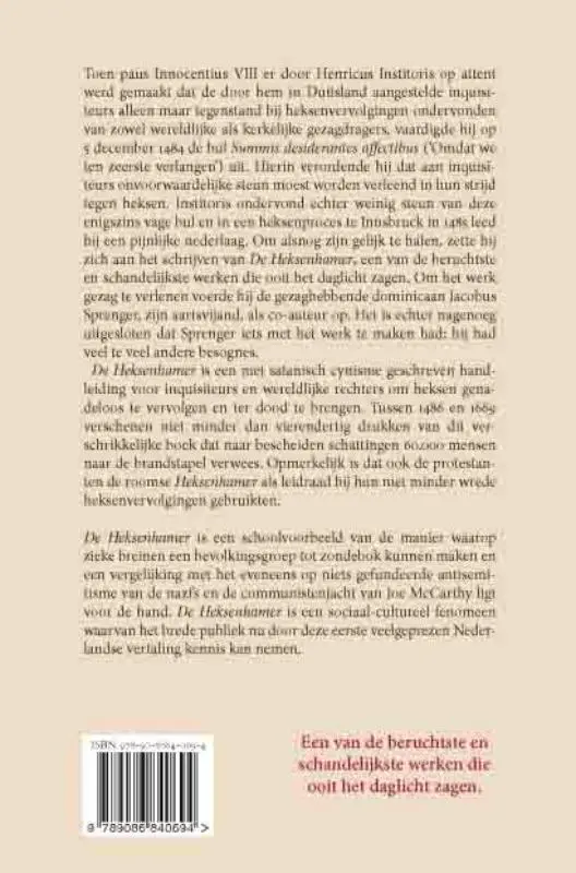 De Heksenhamer - Henricus Institoris, Jacobus Sprenger 2