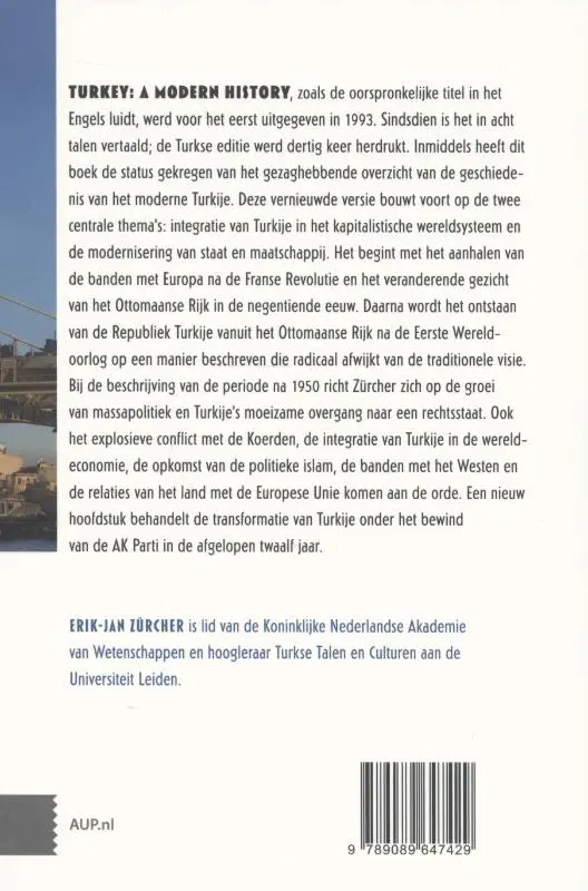 Turkije, een moderne geschiedenis - Erik-Jan Zürcher 2