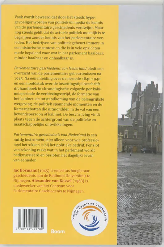 Parlementaire geschiedenis van Nederland - Jac Bosmans, Alexander van Kessel 2