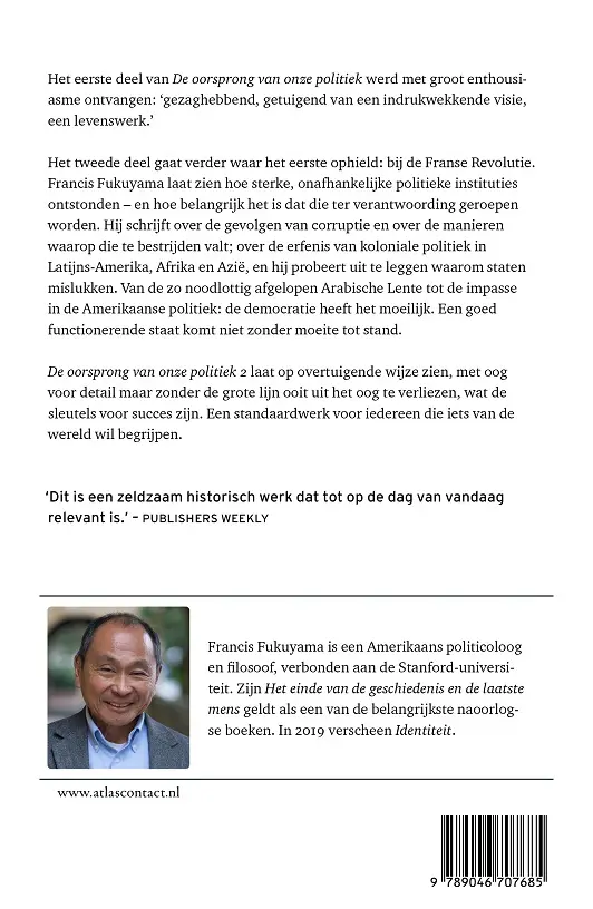 De oorsprong van onze politiek, deel 2 - Francis Fukuyama 2