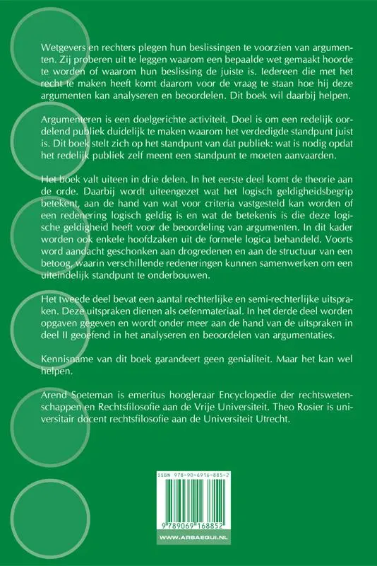Met kracht van argumenten - Arend Soeteman, Theo E. Rosier 2
