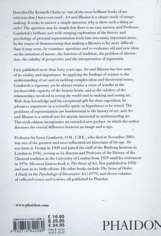 Art and Illusion - Leonie Gombrich 2