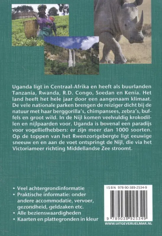 Reishandboek Uganda - Paul de Waard 2