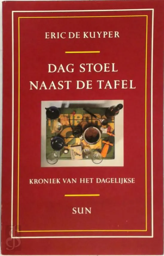 Dag stoel naast de tafel - Eric de Kuyper 1