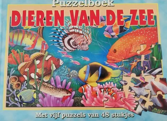 Puzzelboek / Dieren van de zee - Unknown 1