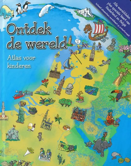 Ontdek de wereld - Atlas voor kinderen - Unknown 1