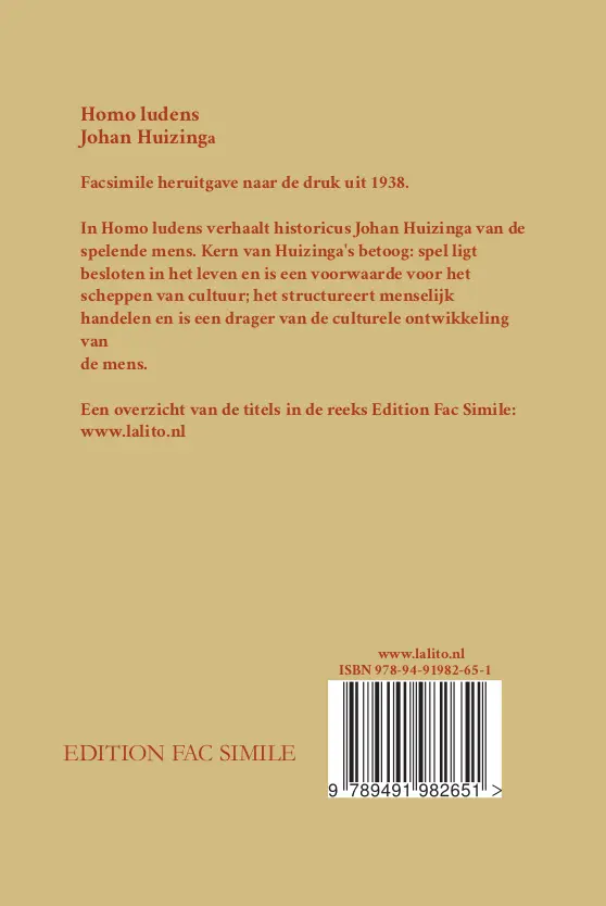 Homo ludens - Johan Huizinga 2